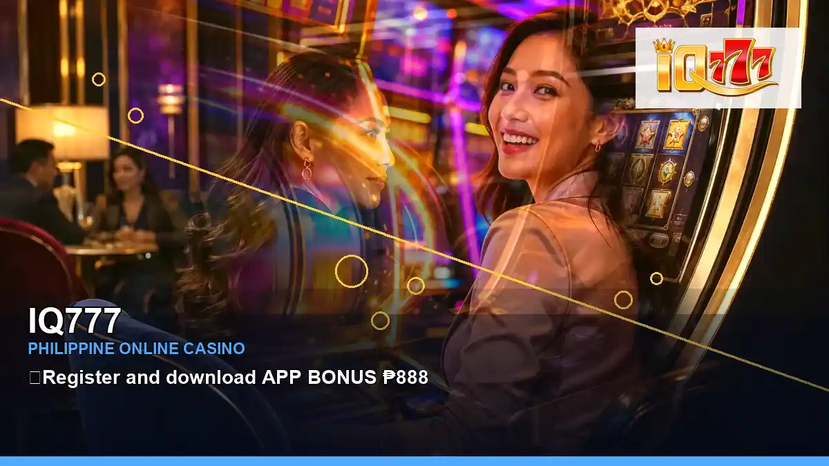IQ777 coins casino cashback rewards in a layered collage scene for the IQ777 brand search, casino access, games, account